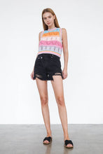 Load image into Gallery viewer, CROSSOVER DENIM MOM SHORTS
