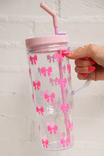 Load image into Gallery viewer, Tied Up In Pink Acrylic Tumbler
