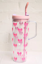 Load image into Gallery viewer, Tied Up In Pink Acrylic Tumbler
