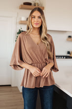 Load image into Gallery viewer, Dazzlingly Draped V-Neck Blouse
