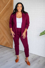 Load image into Gallery viewer, Magic Ankle Crop Skinny Pants in Wine
