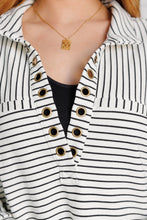 Load image into Gallery viewer, Striped Serendipity Pullover
