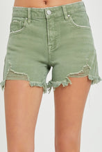 Load image into Gallery viewer, RISEN SUMMER RAW HEM SHORTS
