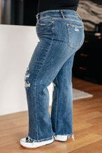 Load image into Gallery viewer, Rose High Rise 90&#39;s Straight Jeans in Dark Wash
